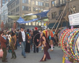 How Weird 2009 vendors - hula hoops