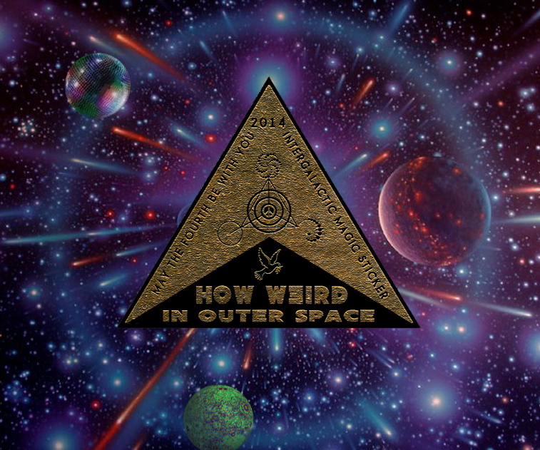 How Weird Magic Sticker 2014