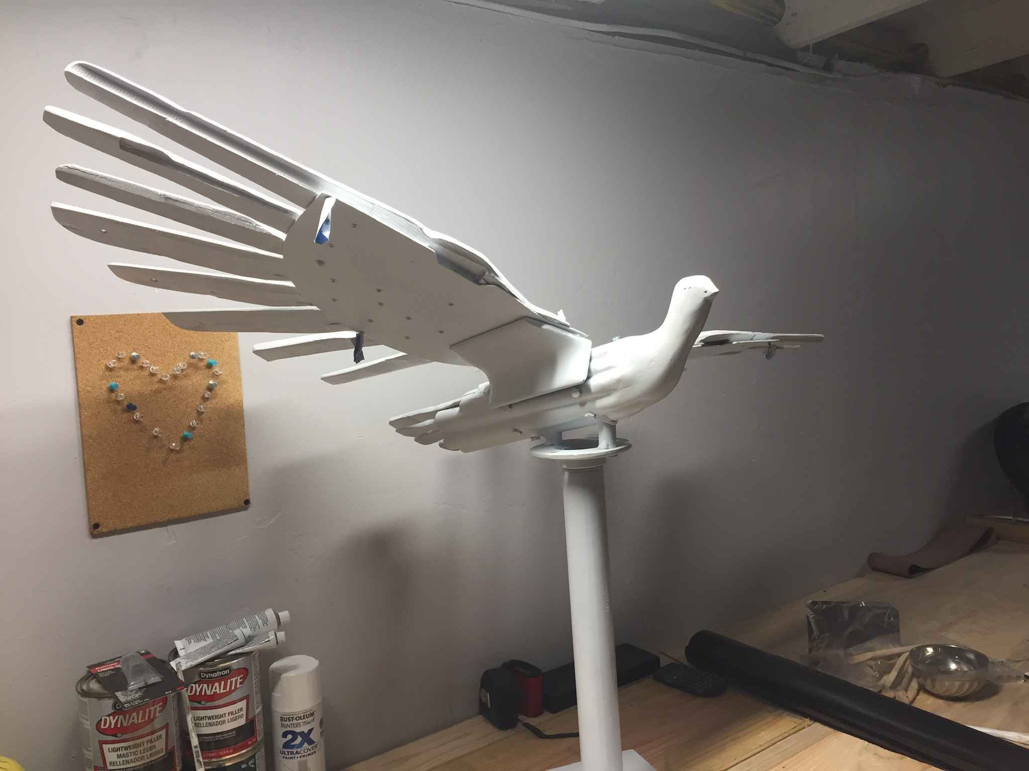 WPTTO Peace Dove in progress