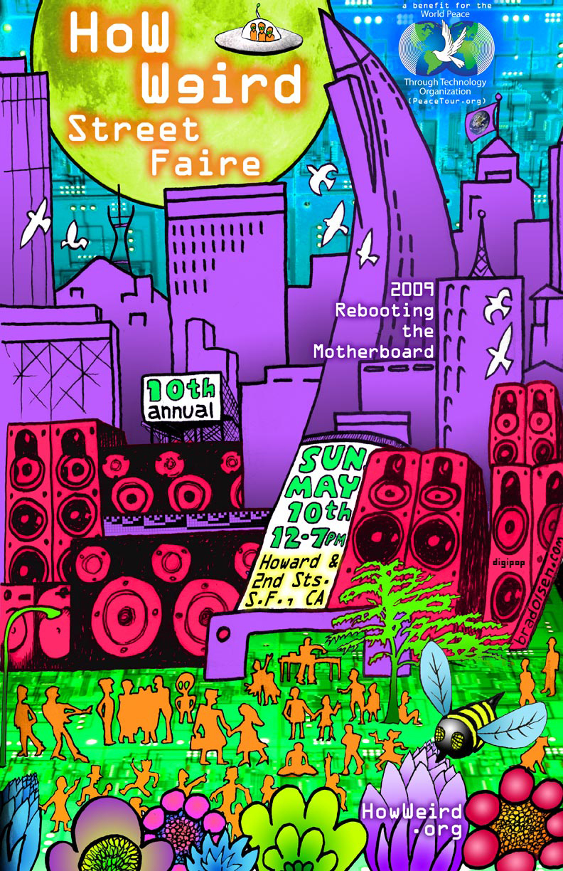 How Weird 2009 poster