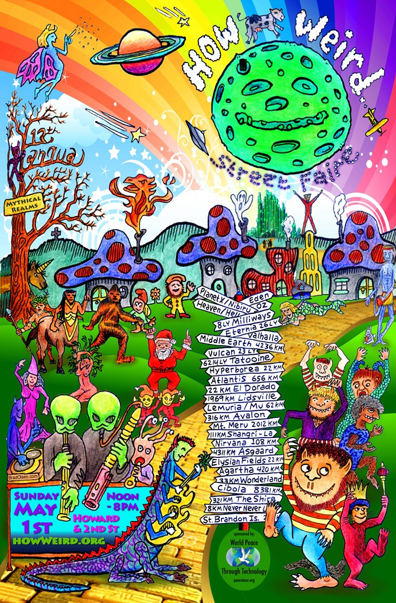How Weird 2011 poster