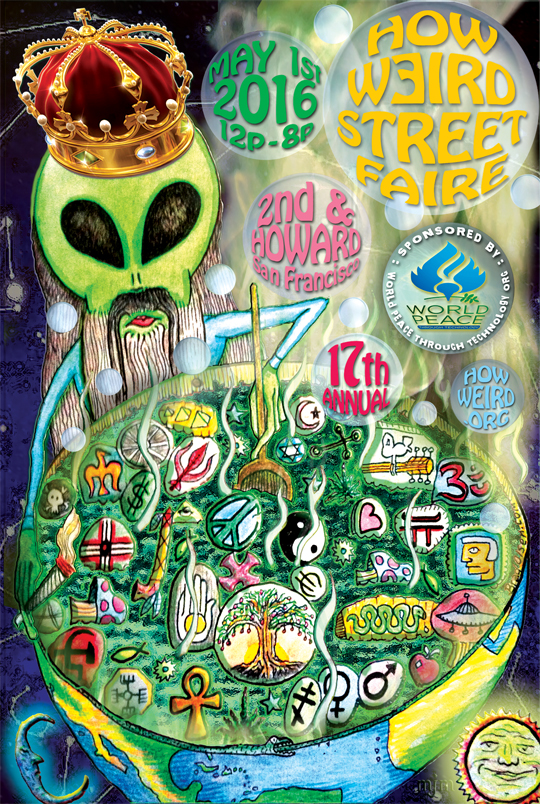 How Weird 2016 poster